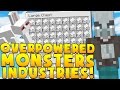 BEST RUSH OVERPOWERED Minecraft MONSTERS INDUSTRIES 2.0 - EPIC SECRET UPDATED MAP | JeromeASF