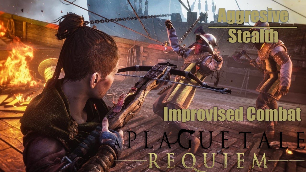 A Plague Tale: Requiem | Stealth/Aggressive | Improvised Combat (Hard) Xbox Series X.