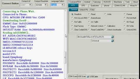 SYMPHONY V75 ,Android Ver 6.0,FRP Unlock Solution, CPU MT6580,Full Formate,Solution