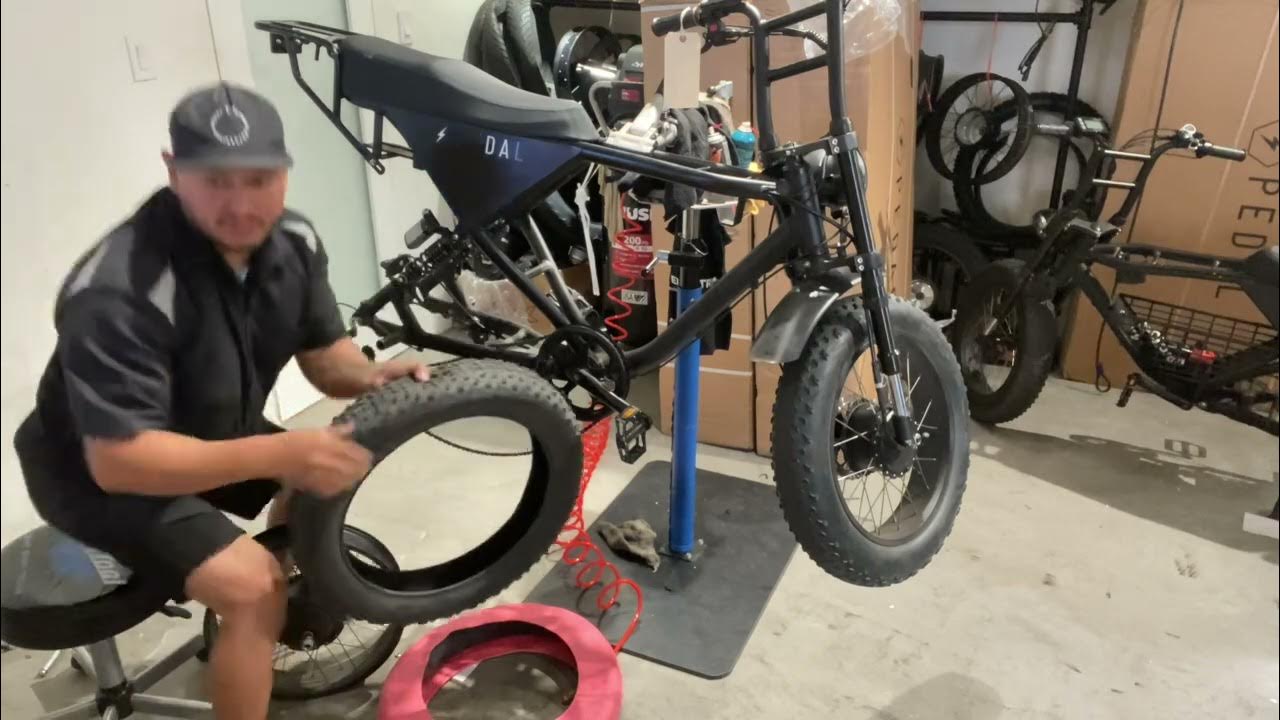 Pedal Electric How to install tire liners in the tires to increase the