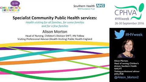HVweek England - Alison Morton