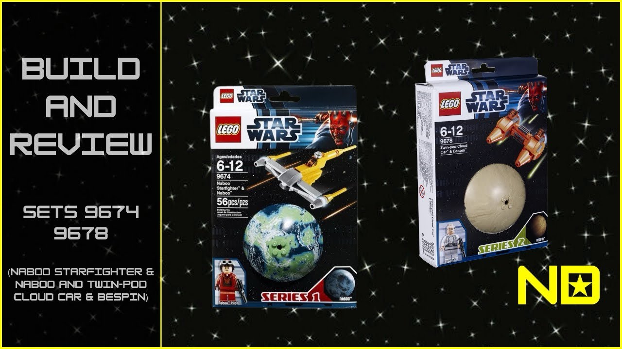 Build and Review LEGO Star Wars Planet Series (Sets 9674 and 9678 ...