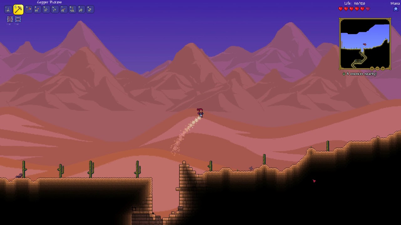 Terraria Speed Run EoW & EoC First Night 16 Minutes! YouTube