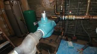 Hot Water Boiler Re-Pipe: Hooking up Indirect Water Heater & Expansion tank. Installing Manifold