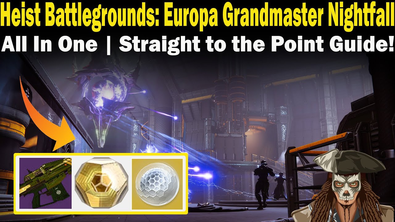 Destiny 2 | Heist Battlegrounds: Europa Grandmaster Nightfall Guide | FAST & EASY to follow Guide