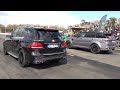 Mercedesbenz gle63 amg vs range rover sport svr