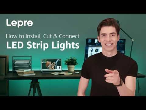 How to Install, Cut & Connect LED Strip Lights