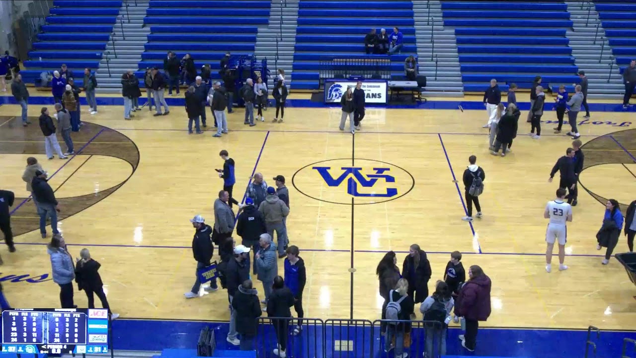 West Central High School vs Baltic High School Mens Varsity Basketball