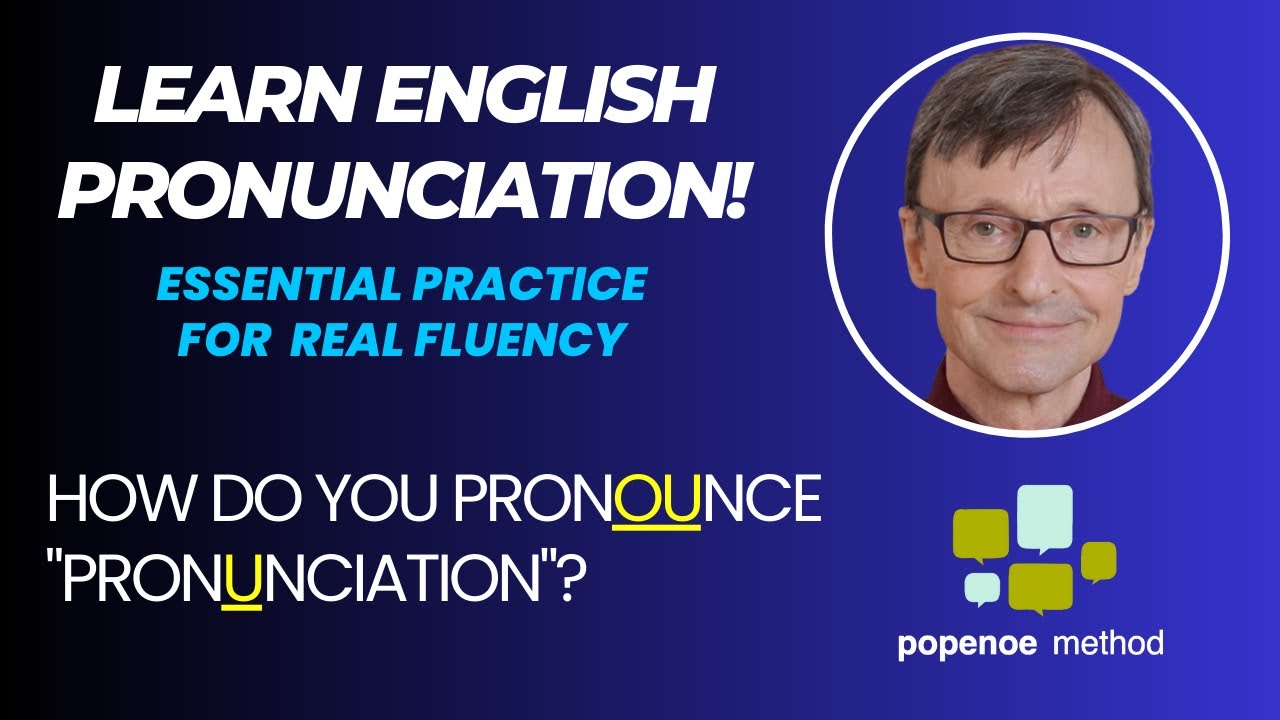 How do you pronOUnce “pronUnciation”? - YouTube