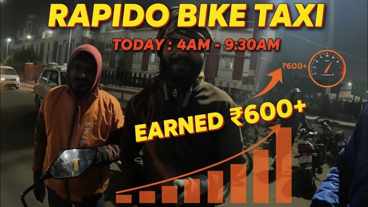 Rapido Captain Earning 👉 Rapido Captain Part Time earning in Lucknow 💰💵