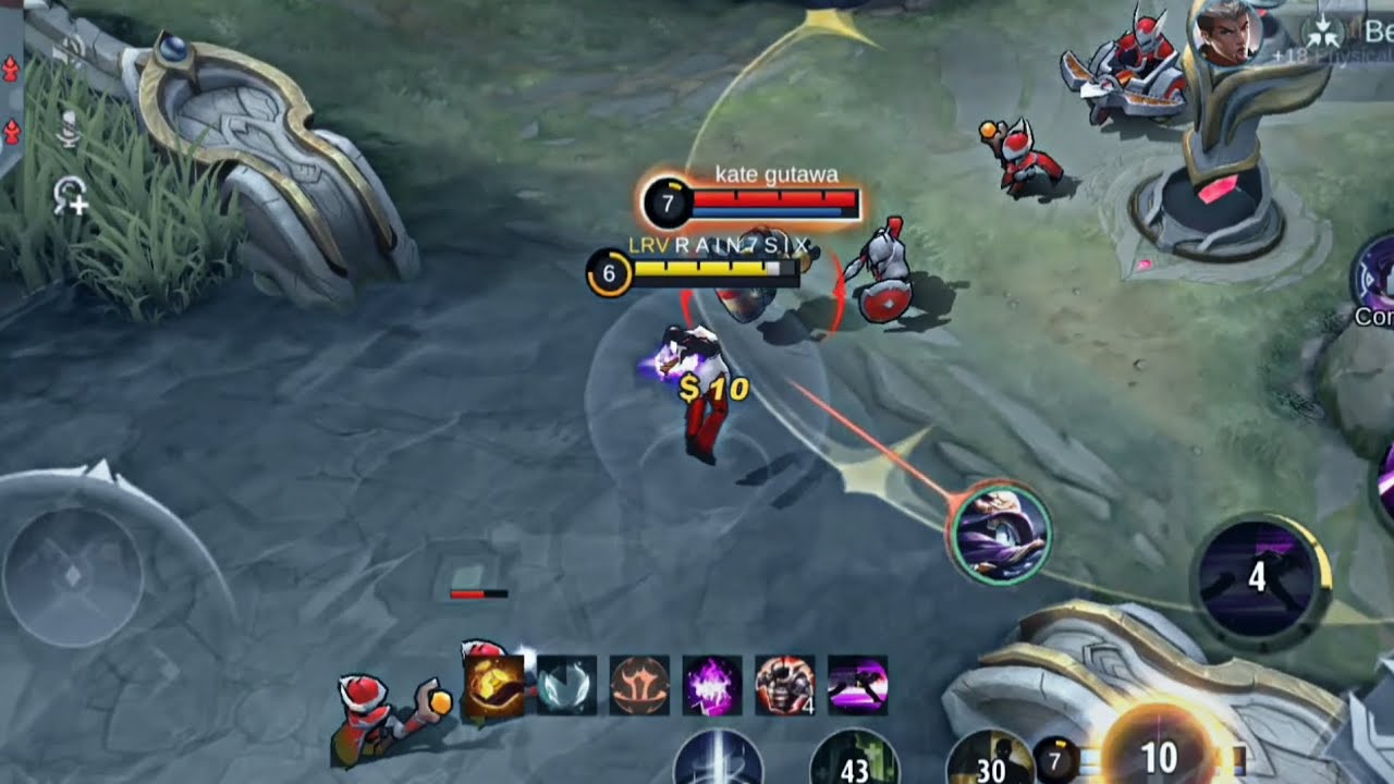 SOLO RANK GAMEPLAY CHOU ROAM TANK VS ROAM KADITA DAMAGE | Mobile Legends: Bang-Bang.