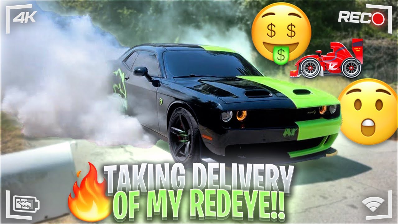 TAKING DELIVERY OF MY HELLCAT REDEYE ! - YouTube