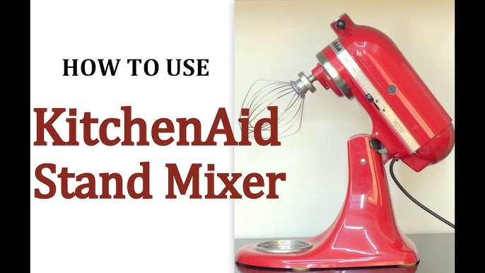 How To Clean a Stand Mixer