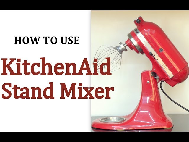 KitchenAid® Artisan® Series Tilt-Head Stand Mixer: How to Assemble