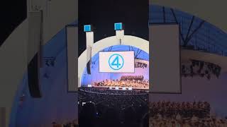 Fantastic 4 2025 SURPRISE PERFORMANCE AT THE HOLLYWOOD BOWL