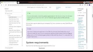 001 - SQL Server on Linux Prerequisites