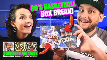 Opening a 1997 Skybox NBA Hoops Basketball Box Break LIVE! NBA Pack Opening