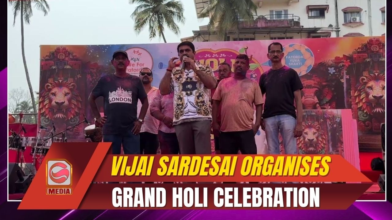 Vijai Sardesai Organises Grand Holi Celebration