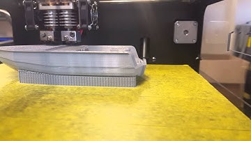3D printed boat hull - Creatbot DM