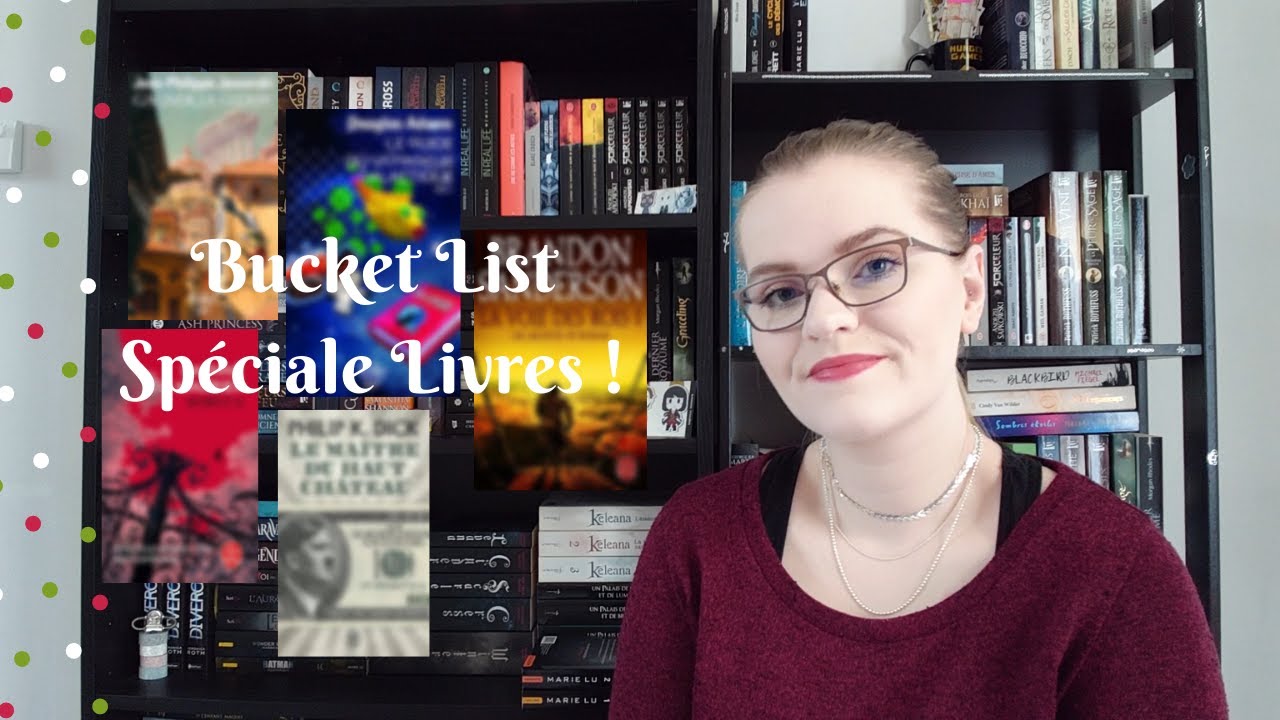 BUCKET LIST | Spéciale Livres ! - YouTube