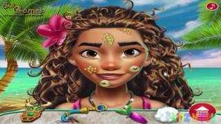 Disney Princess Moana Makeover - FREE GAME FOR KIDS screenshot 3