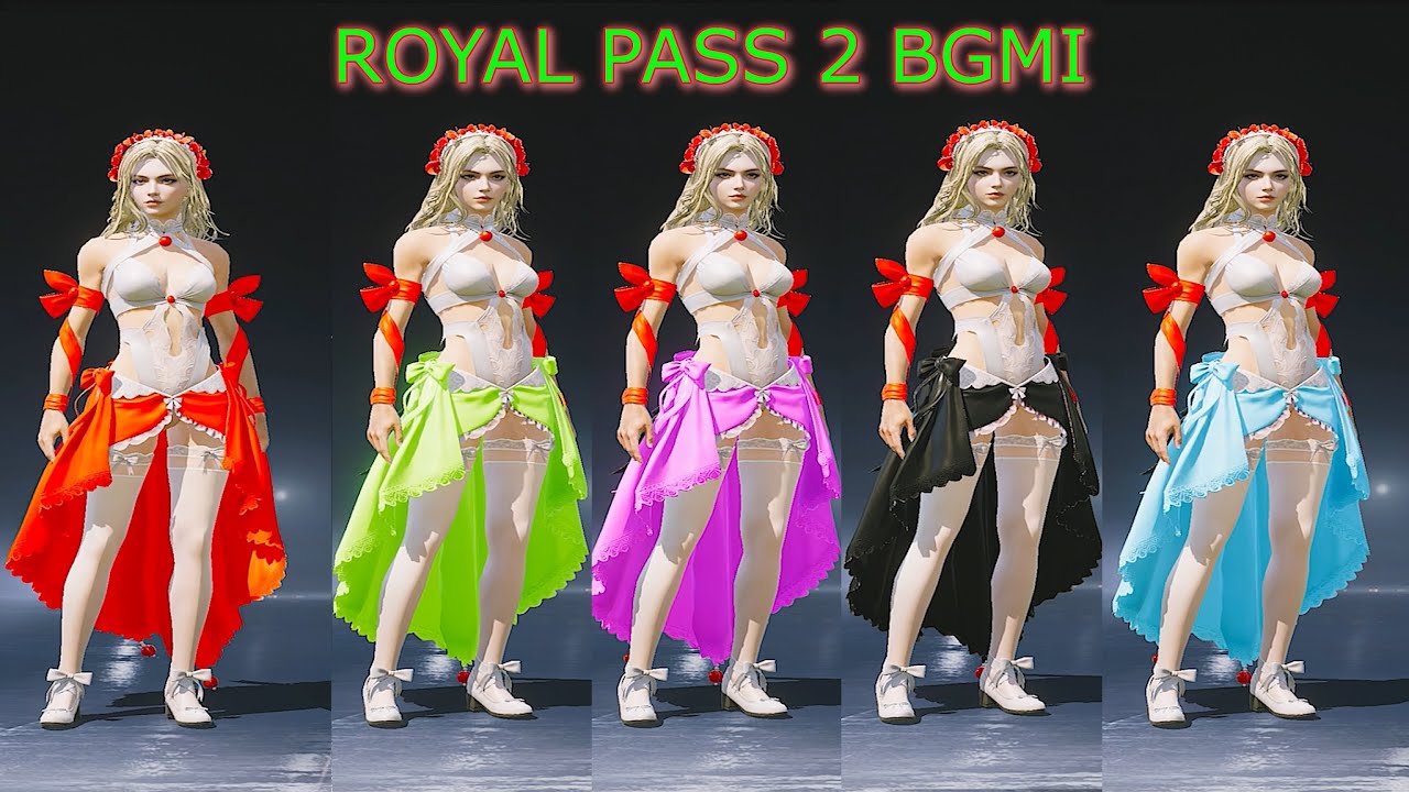 MAXING ROYAL PASS 2 BGMI | COLOR CHANGING DRESS 2.0