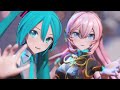 【MMD】ワールズエンド・ダンスホール/World's End Dancehal【YYB式初音ミク・巡音ルカ】