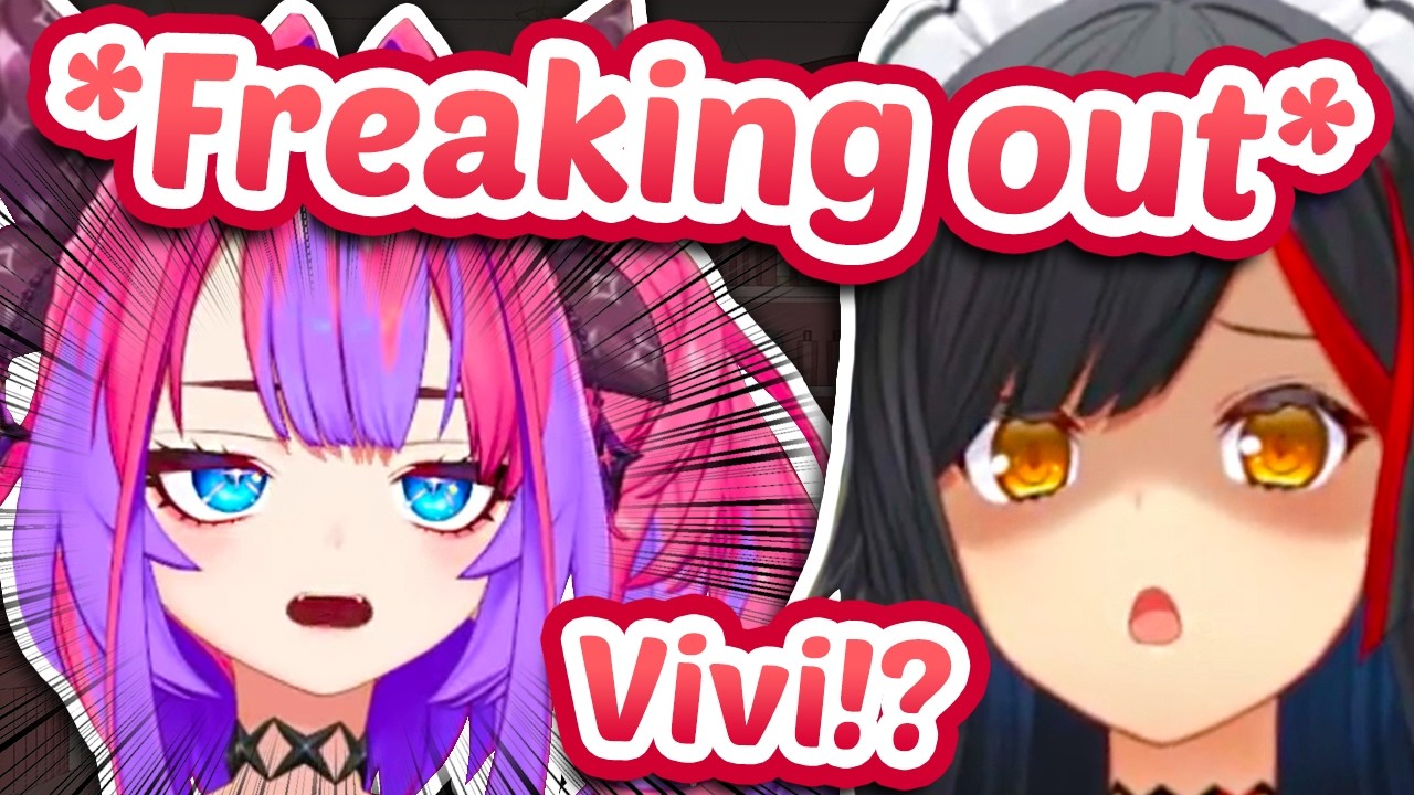 Vivi Freaks Out Live When Mio Calls Her In The Morning 💀【ENG Sub Hololive】