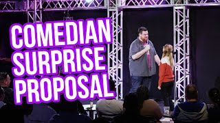 Surprise Proposal From Comedian During Show!