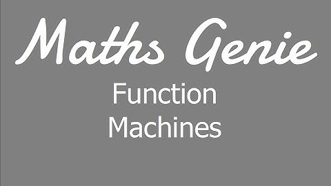 Function Machines