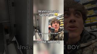 Walmart Speedrun (gone wrong)