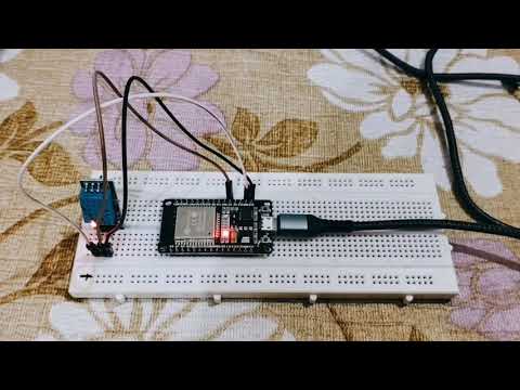 TEMPERATURE AND HUMIDITY MEASUREMENT USING ESP32 AND DHT11