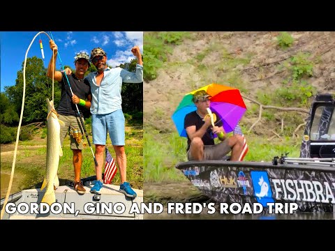 Gino D'Acampo Proves That Eating A Banana While Fishing ISN'T Bad Luck | Gordon, Gino and Fred