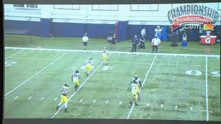 Michigan Football Series: Safeties Technique & Tackling System