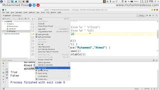 31   Python 3 String Object & methods