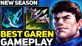 RANK 1 BEST GAREN IN NEW SEASON AMAZING GAMEPLAY! | League of Legends