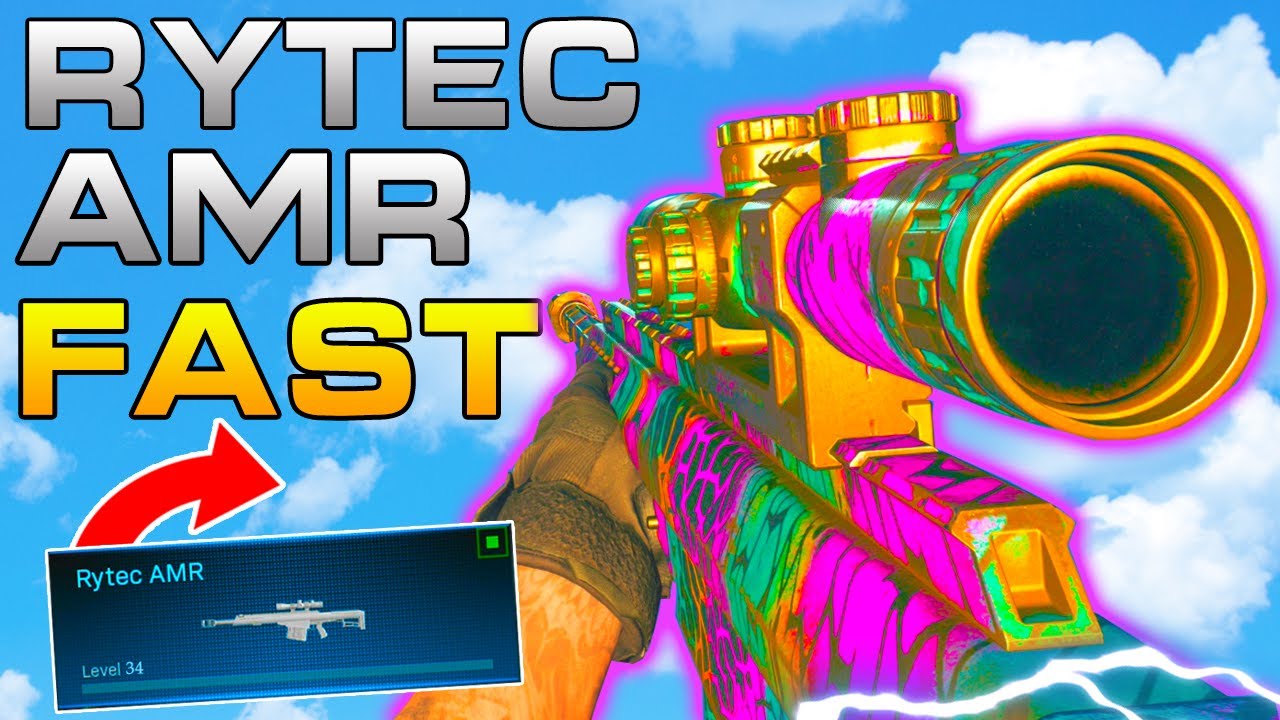 FASTEST WAY To Unlock The NEW Rytec AMR Sniper In Modern Warfare and Warzone (Unlock Rytec AMR fast)
