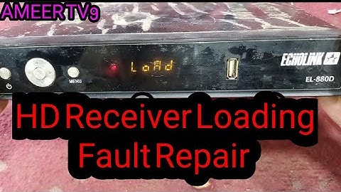 Echolink El880D Hd Receive Loading Fault Repairing Urdu Hindi AMEER TV9