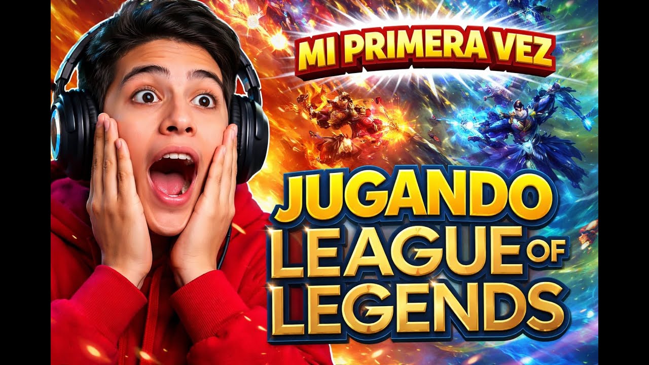 JUEGO por PRIMERA vez LOL(no creeras lo que paso) - YouTube