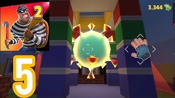 Robbery Madness 2 Gameplay Walkthrough Part 5 Museum ( Android, iOS)