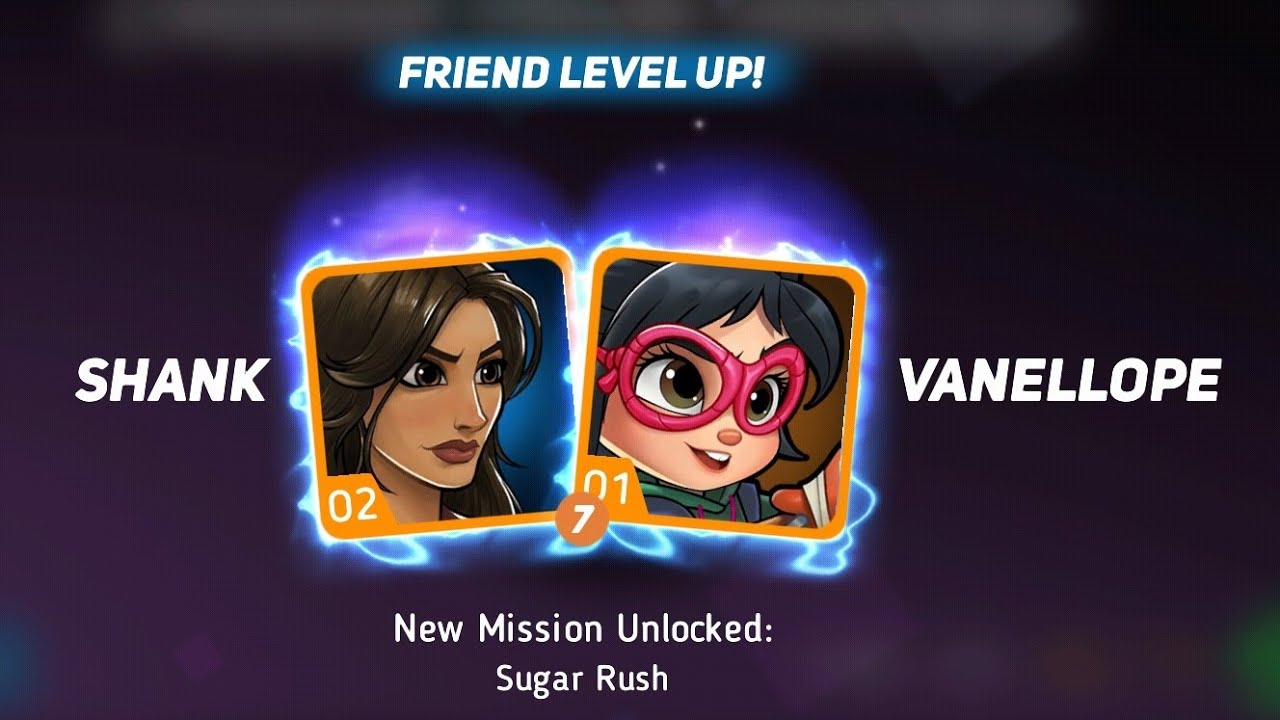 Disney Heroes Battle Mode - SHANK & Vanellope Friendship Mission Tips and Tricks