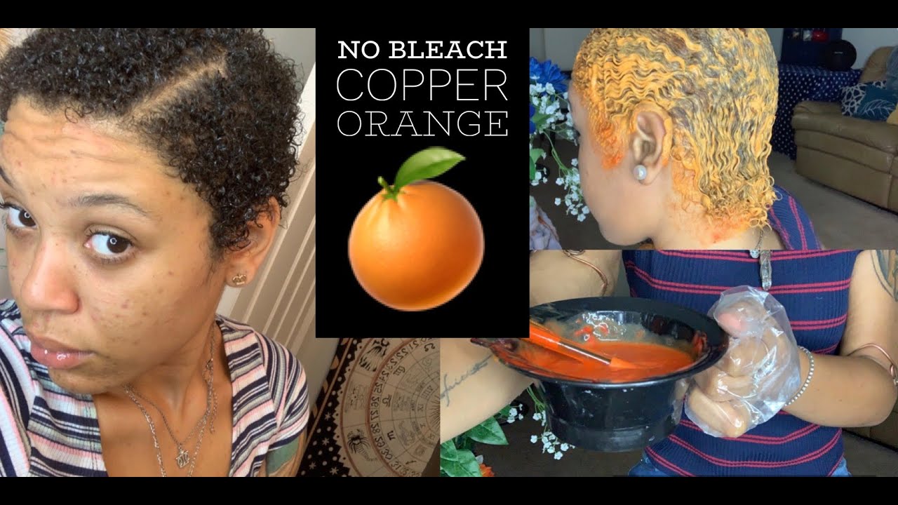 how to dye your hair without bleach!!!! YouTube