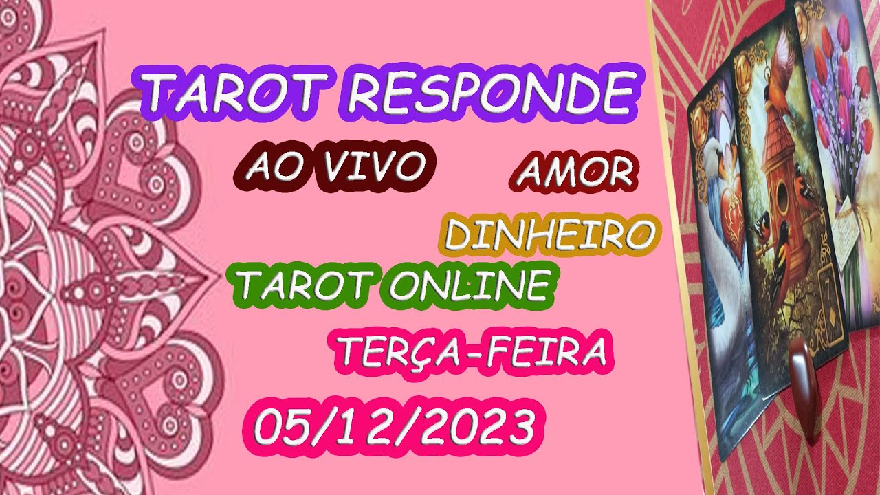 Tarot online grátis amor, trabalho, dinheiro e saúde.