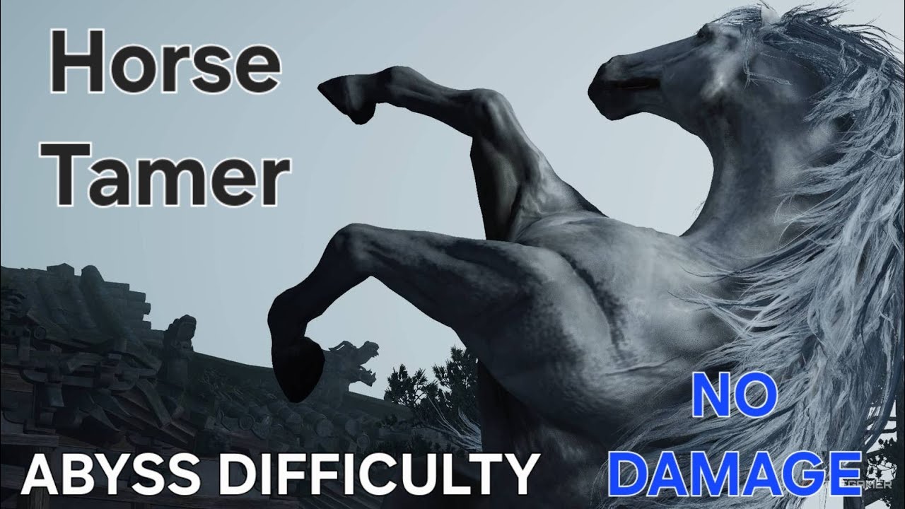 Where Winds Meet - Abyss Trial: Horse Tamer (No Damage, Strategic Sword + Heavensquaker Spear) 