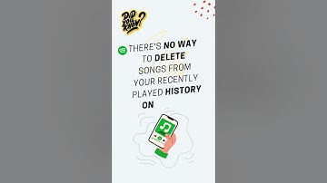 Can I delete my Spotify history?
