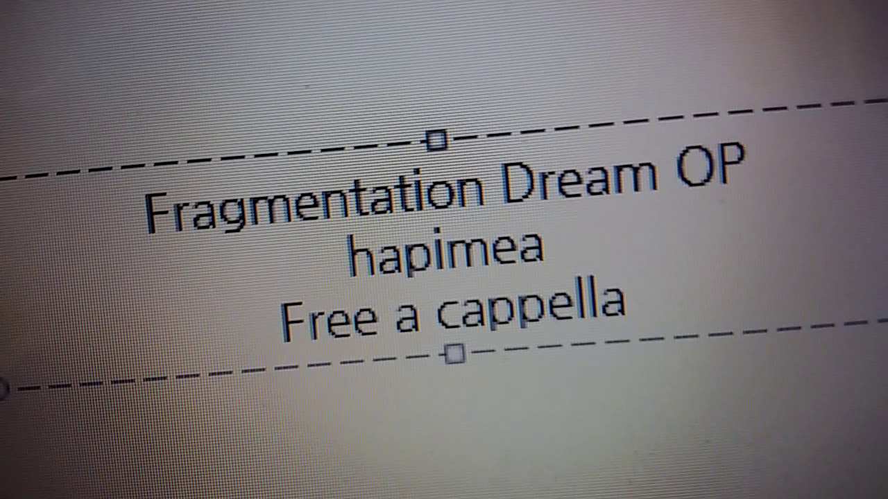ハピメア Fragmentation Dream Op 幻想楼閣 橋本みゆき Free A Cappella フリーアカペラ Youtube ハピメア Fragmentation Dream Op 幻想楼閣 橋本みゆき Free A Cappella フリーアカペラ Youtube