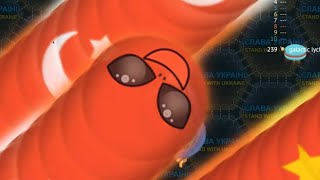 🐍WORMSZONE.IO | Giant Slither Snake Top 01 🏆 | Epic Worms Zone Biggest Snake Gameplay Part 2003