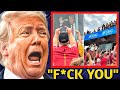 “F*CK YOU” Trump Bronx Rally Turns into DISASTER as CROWED BOOED &amp; MOCKS him, Build the Wall!