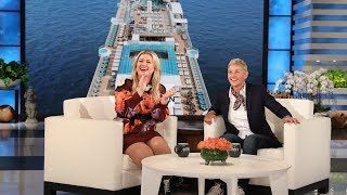 Ellen's Audience Cruises to a Vacation, Thanks to Kelly Clarkson!