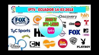 LISTA IPTV ECUADOR 14 MARZO 2018